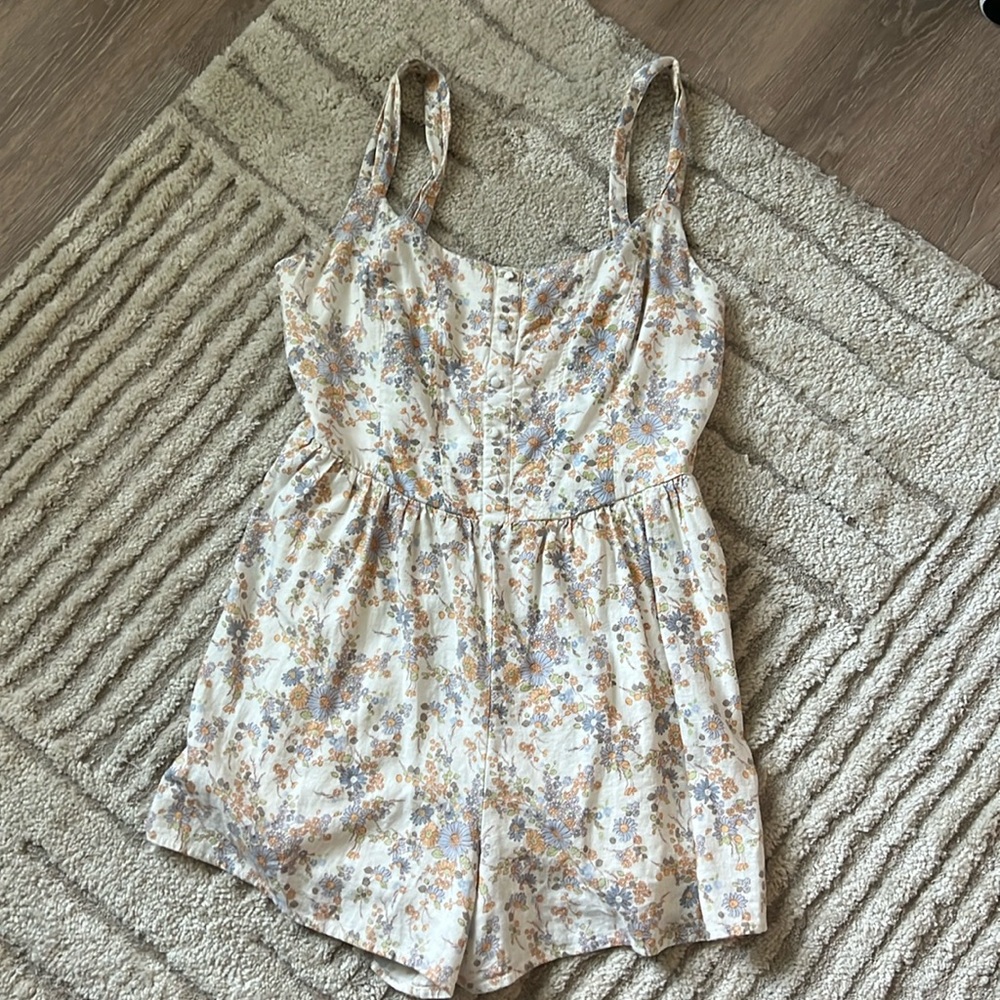 Floral Print Women's Jumpsuit